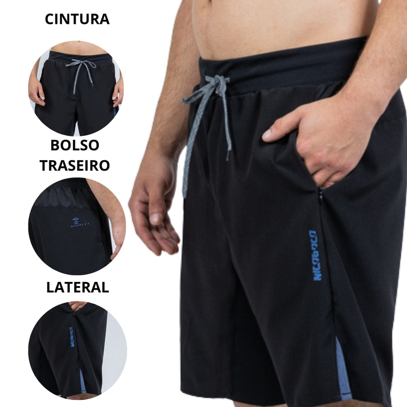 Bermuda Nicoboco Original Alta Qualidade Fitness Pokhara  - Elegância E Conforto