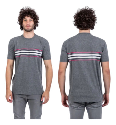 Camiseta Nicoboco Algodão Fio Tinto Durres Estampada